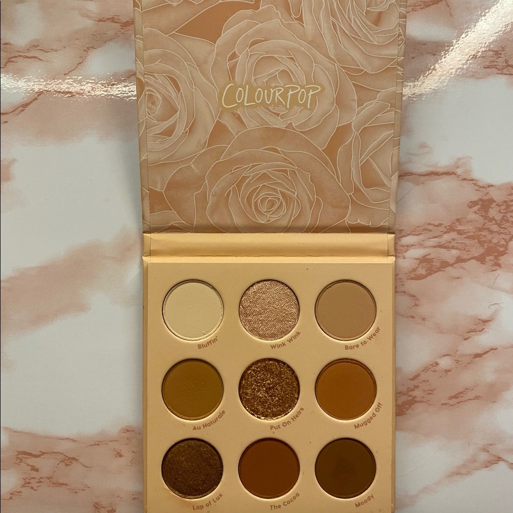 colourpop nude mood palette